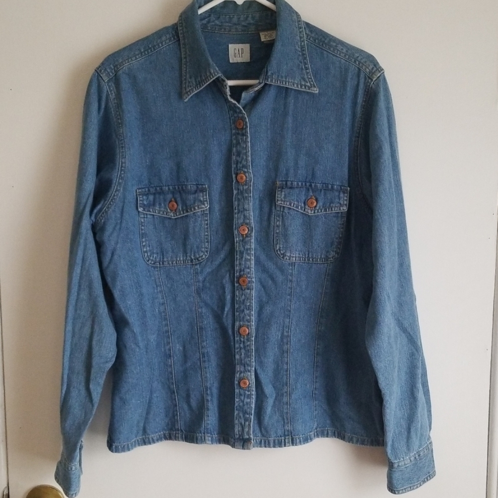 GAP Denim Button Up